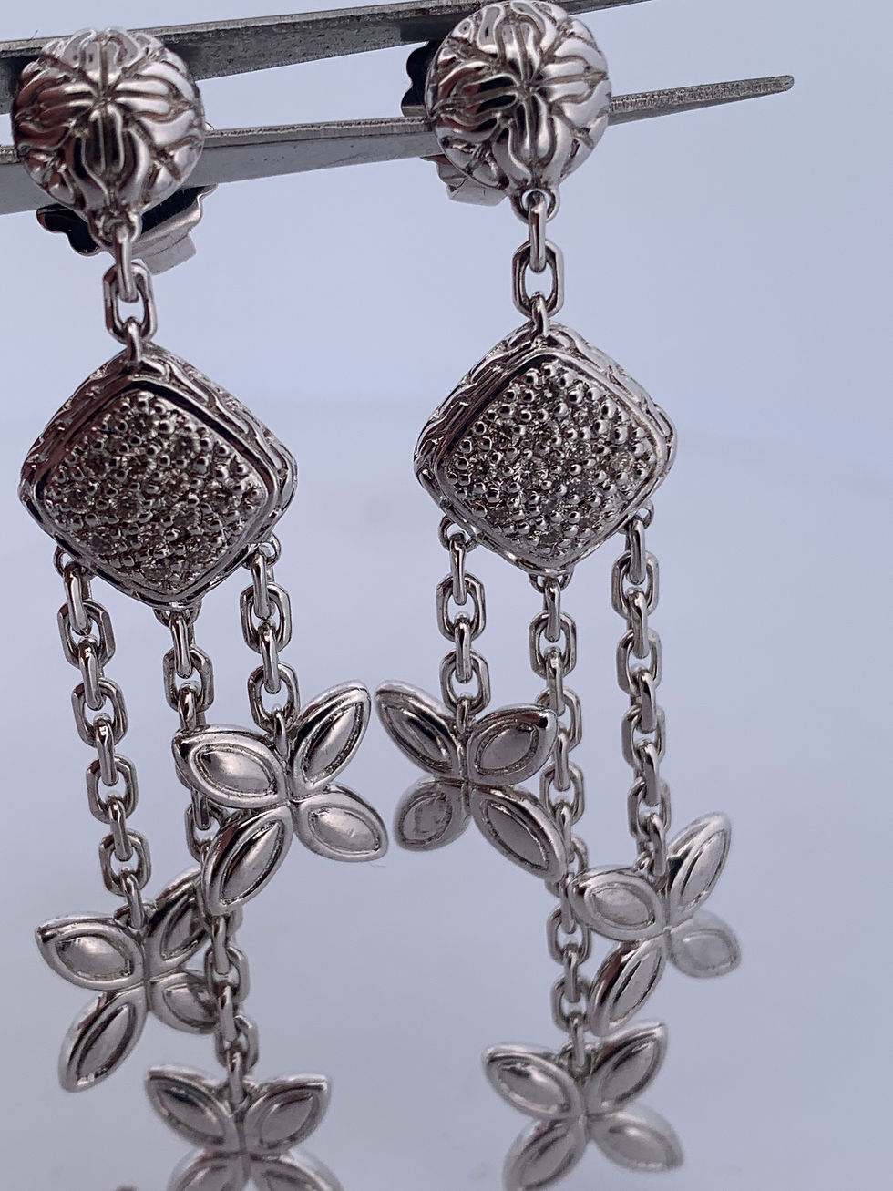 Thumbnail: John hardy diamond earrings 