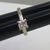 Thumbnail: 14k white gold 1.24ct princess cut diamond  ring size 8