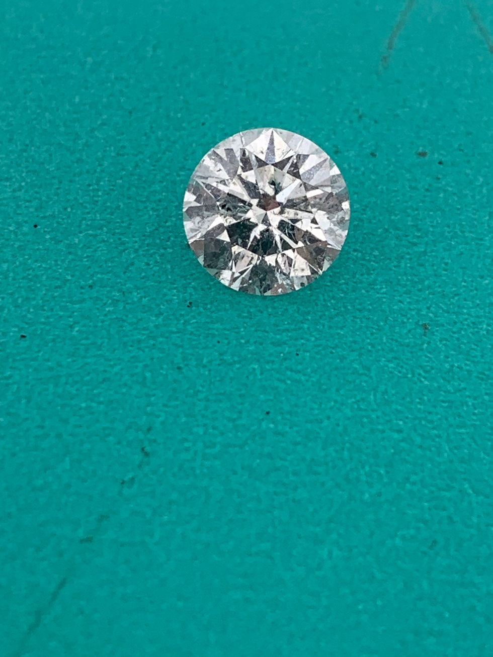 Thumbnail: 1.23ct Gia certified round natural diamond h i2 
