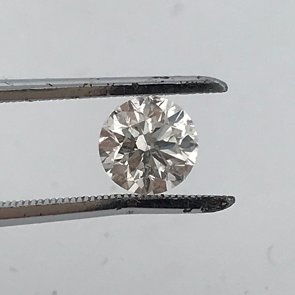 Thumbnail: Gia certified  0.90ct round natural  diamond G i1