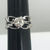 Thumbnail: 14k white gold diamond ring size 8