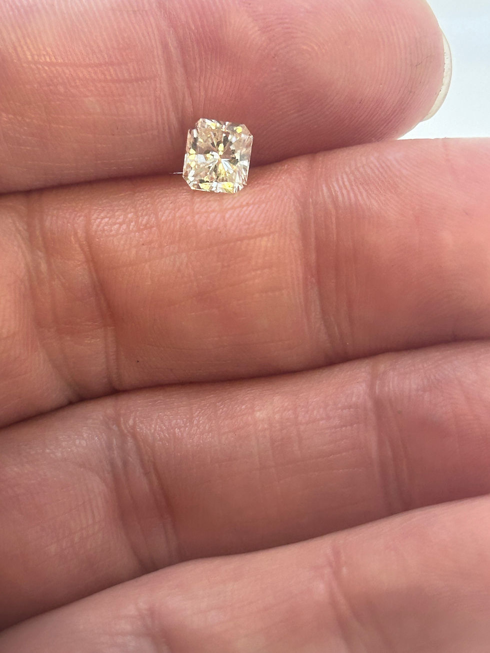 Thumbnail: 1.11ct radiant cut natural diamond gia certified 