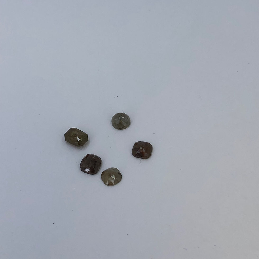 Thumbnail: 4.88ct Rustic diamonds 