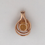 Thumbnail: Effy 14k Yellow gold citrine & diamond pendant
