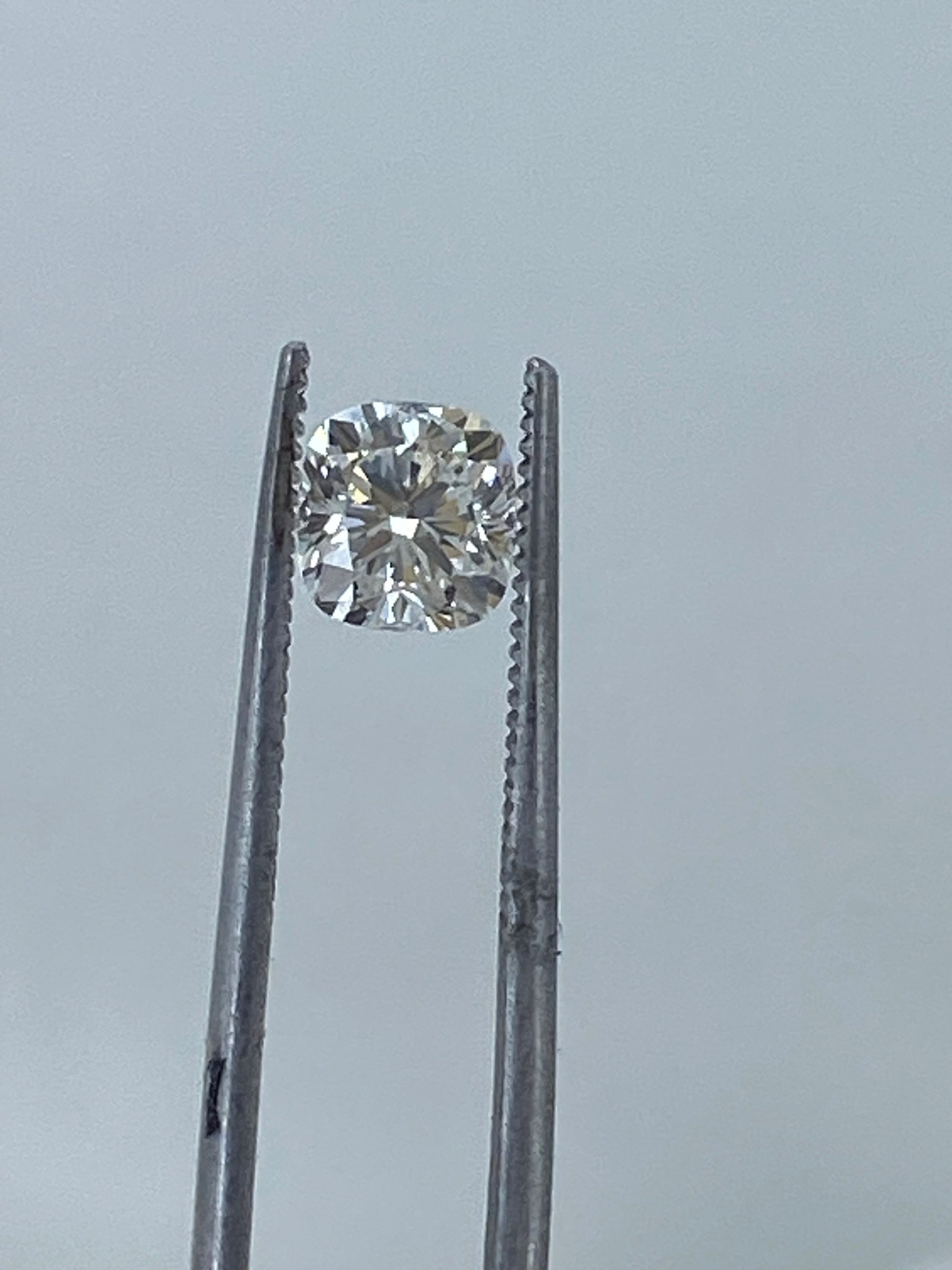 1.01ct cushion cut natural diamond gia certificate g si2