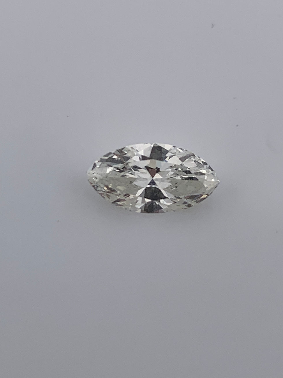 Thumbnail: Gia certified 0.97ct marquise natural diamond k si2 