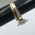 Thumbnail: 14k yellow gold marquise diamond  ring set size 6