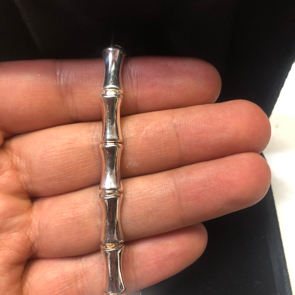 Thumbnail: Silver bracelet 7.2”