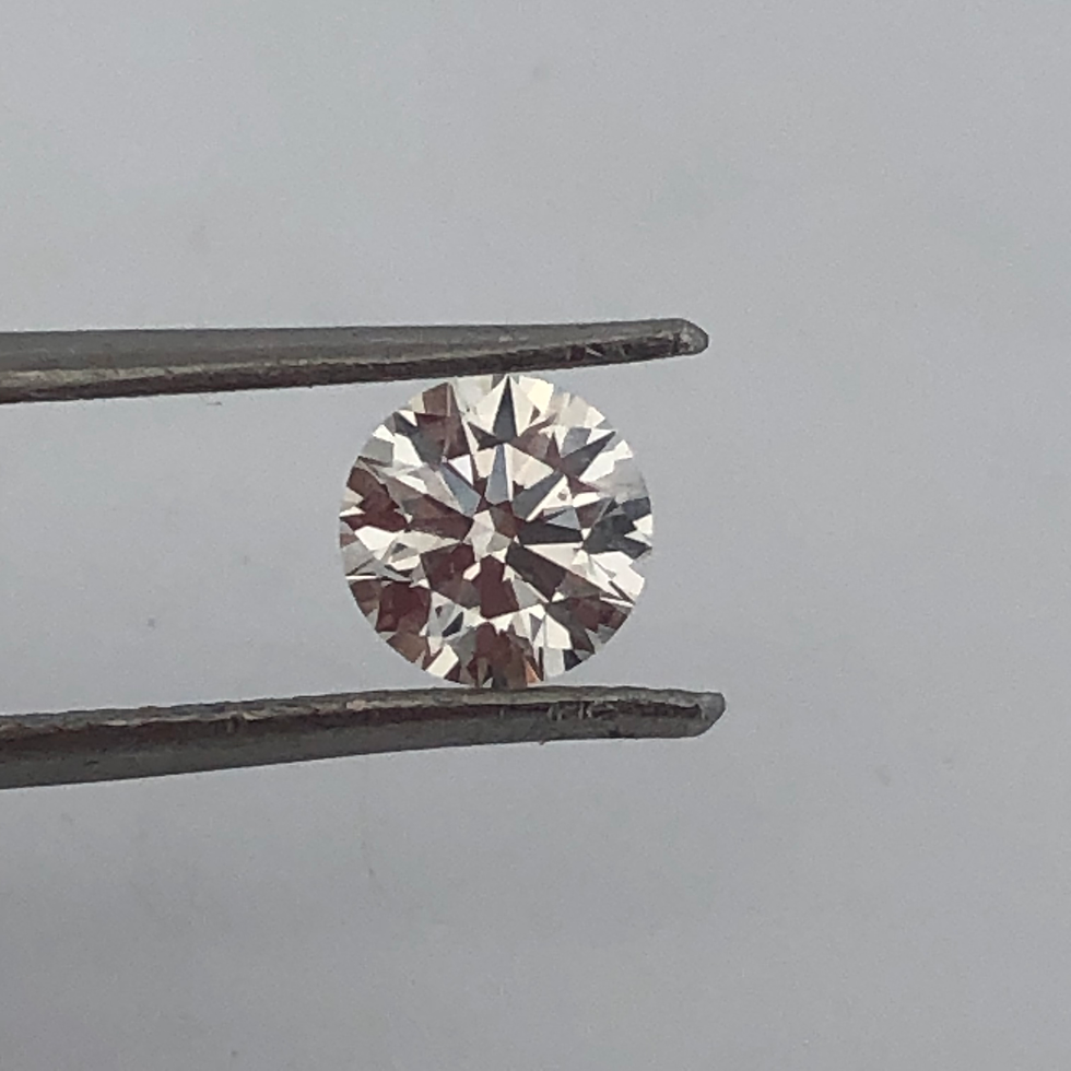 Gia certified  1ct round natural  diamond  h si1 