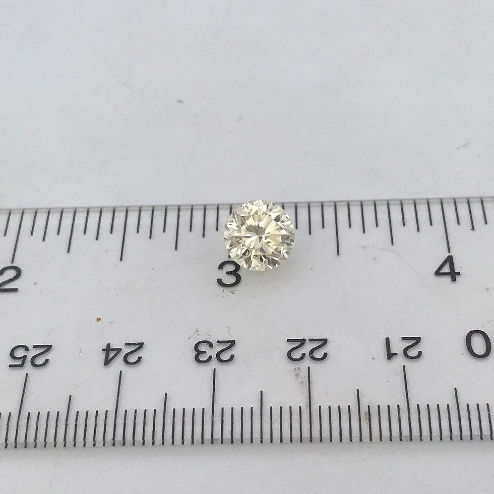 Thumbnail: GIA Certified 2.17ct s-t  I1 Round natural diamond