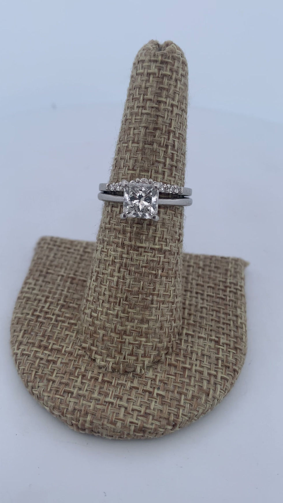 Thumbnail: Platinum Gia certified 1.68ct D vvs1 natural diamond ring size 5.75