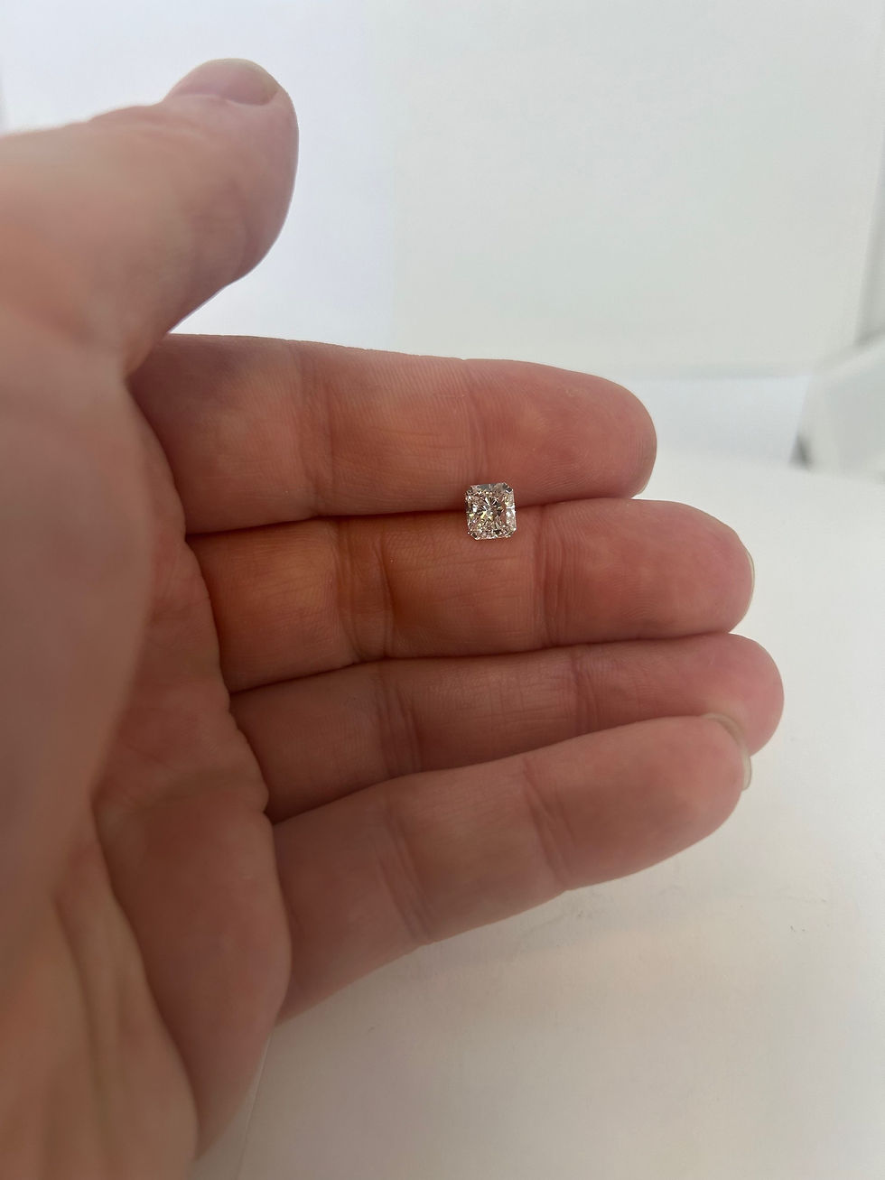 Thumbnail: 1.5 ct radiant cut gia certified natural  diamond 
