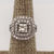 Thumbnail: Platinum 2.22ct natural certified diamonds size 4.5