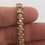 Thumbnail: 14k yellow gold 5ct diamond bracelet  7”