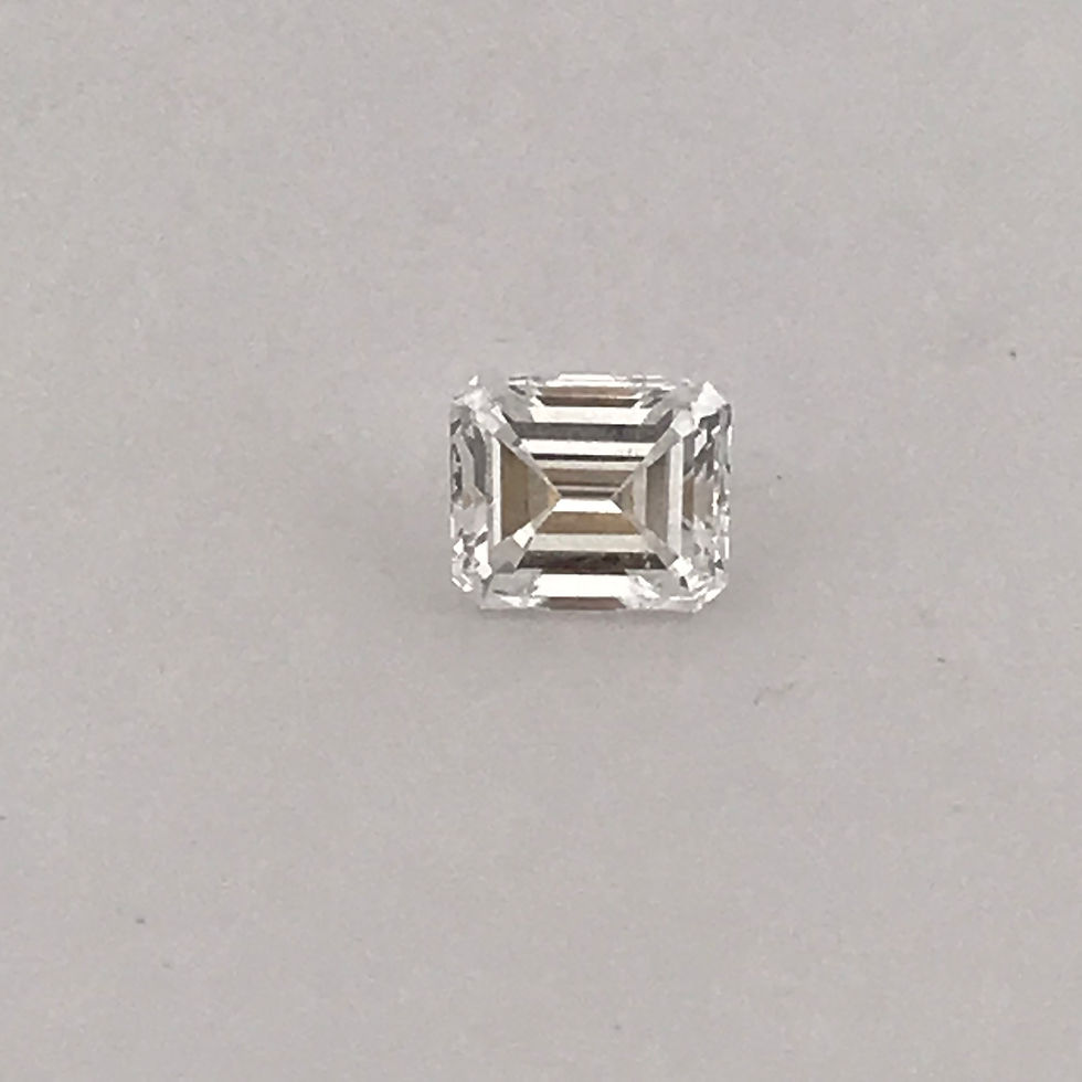 Thumbnail: 0.57ct Gia certified emerald cut natural diamond f vvs2