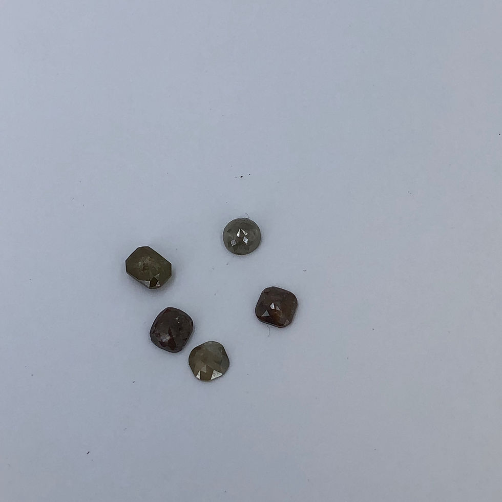 Thumbnail: 4.88ct Rustic diamonds 
