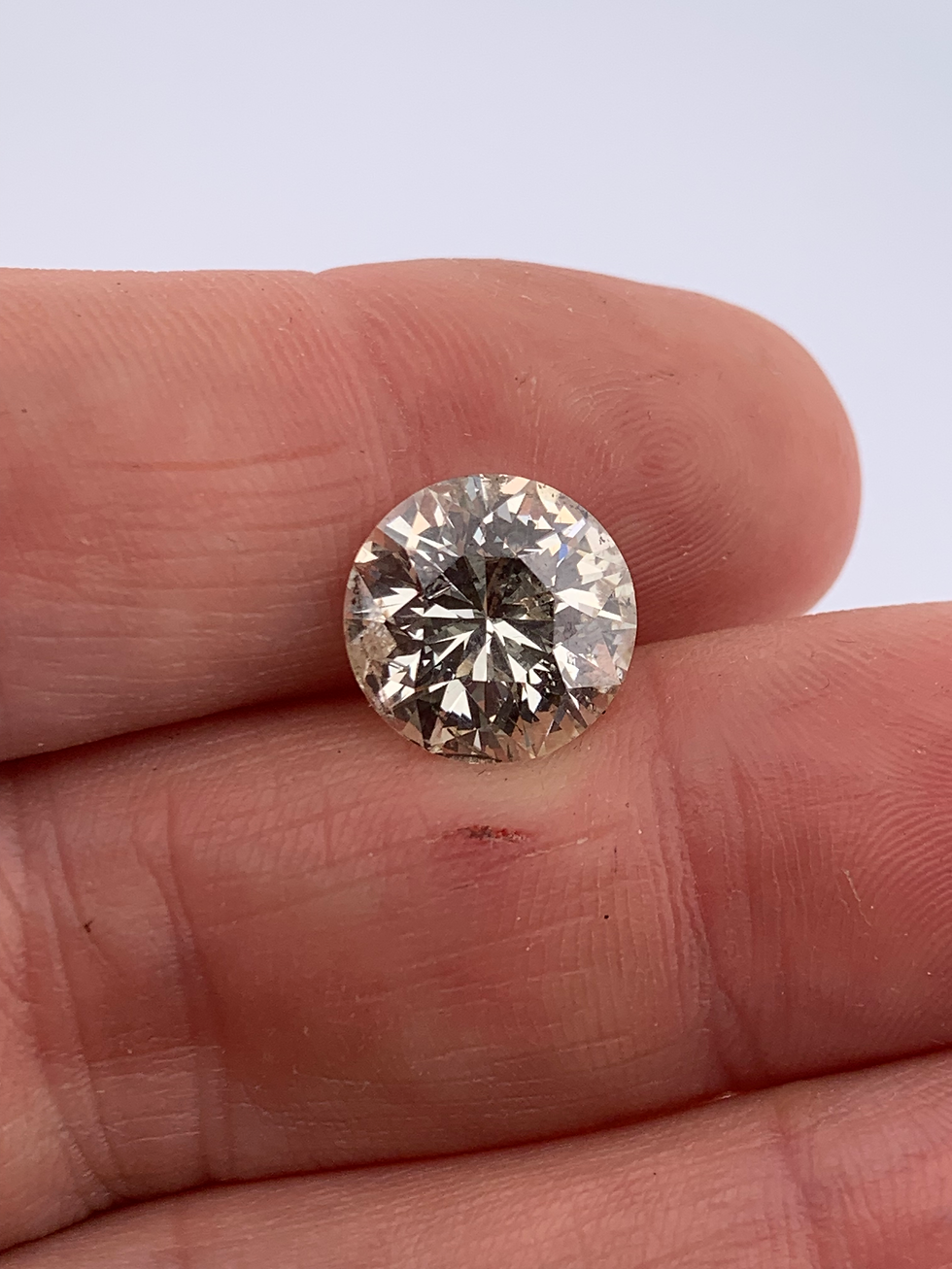 Thumbnail: 6.66ct Gia certified round natural diamond 
