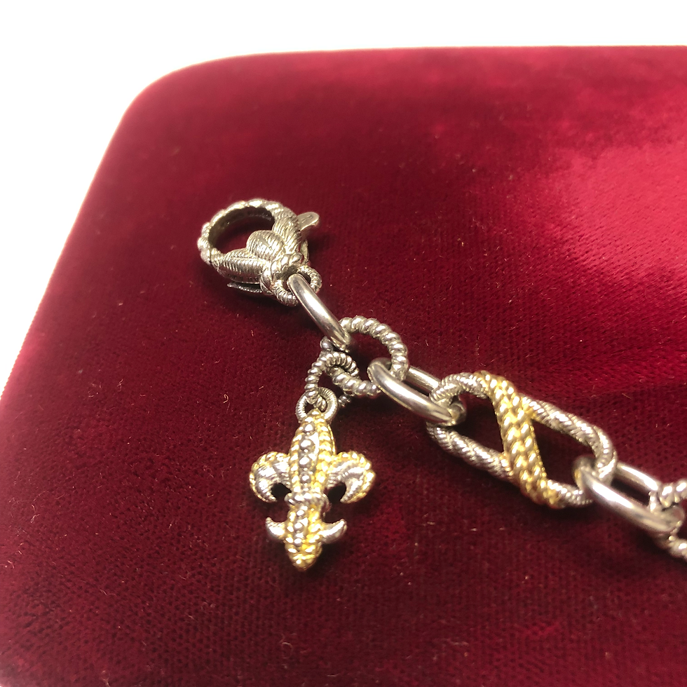 Thumbnail: Silver bracelet 7”