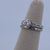 Thumbnail: 14k white gold 1.16ct diamond ring set size 5