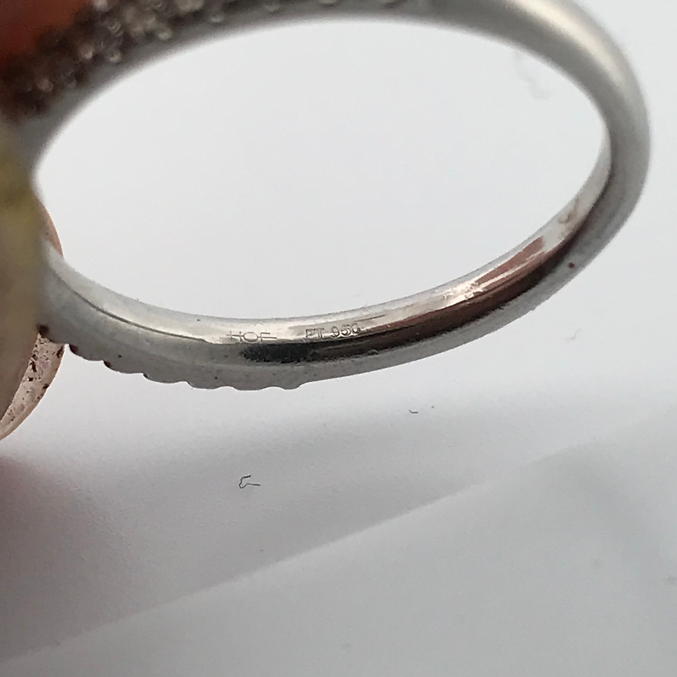 Thumbnail: Hears on fire 1.2ct Diamond ring set size 6
