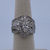 Thumbnail: 14k white gold 2.46ct diamond ring set size 7.25