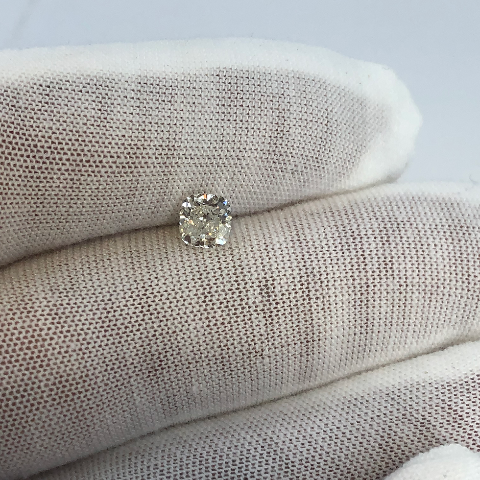 Thumbnail: 1.05ct cushion nature diamond Gia certified  i si2