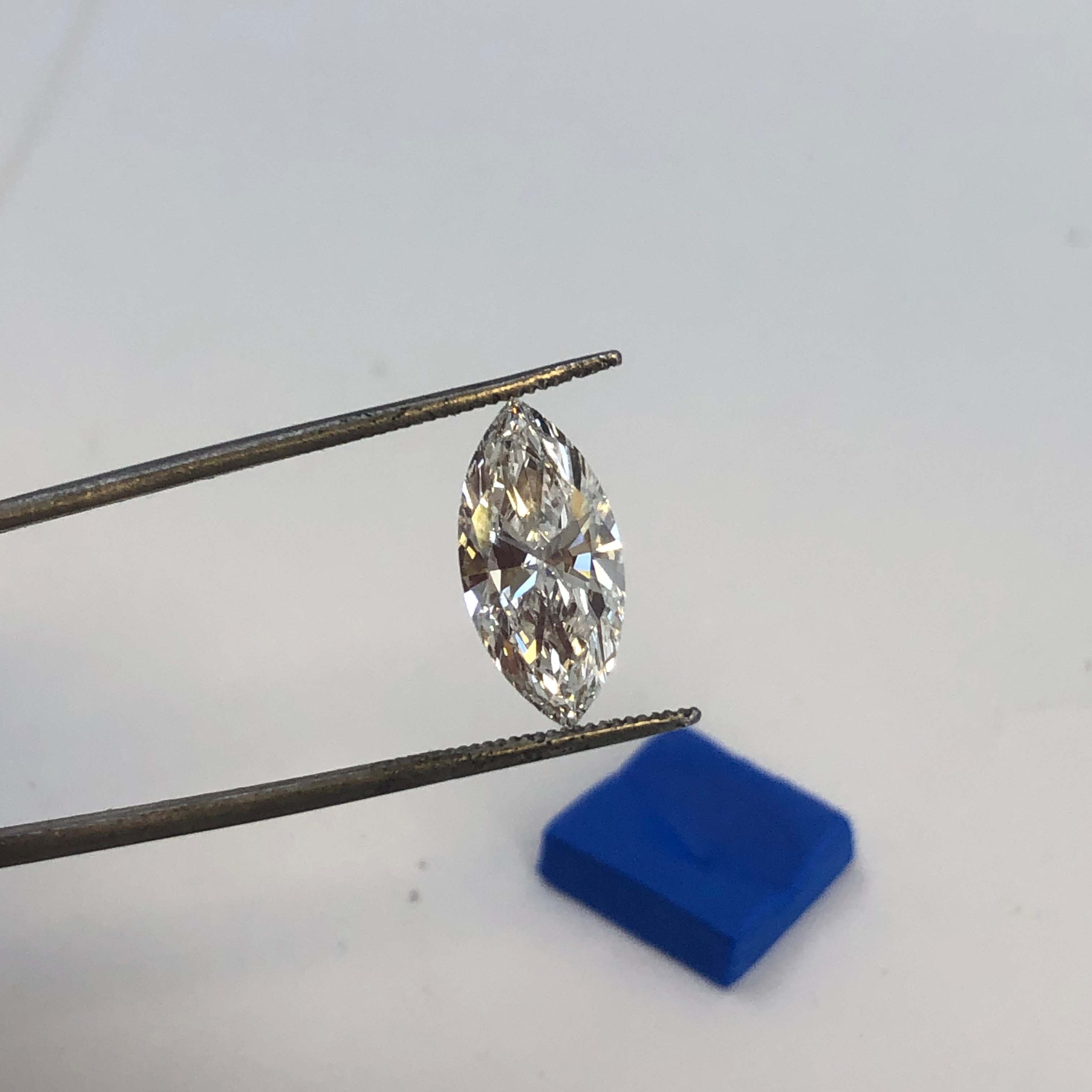3.06ct Marquise Lab Grown Diamond E Vvs2