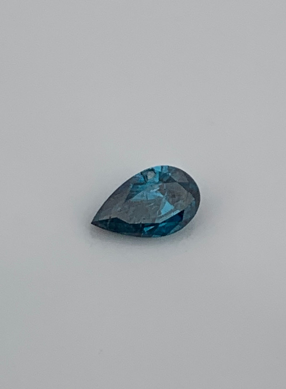 Thumbnail: 1ct pear shaped blue diaminds 