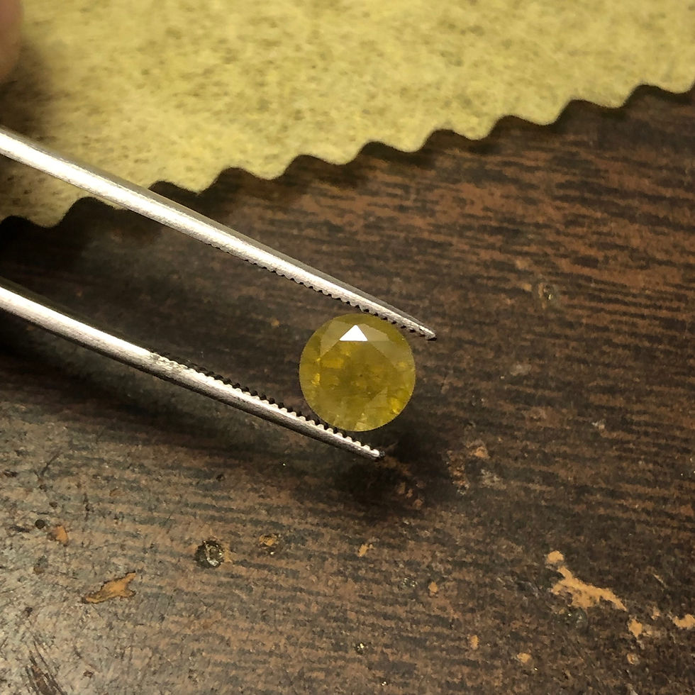 Thumbnail: 1.42 ct yellow diamond 