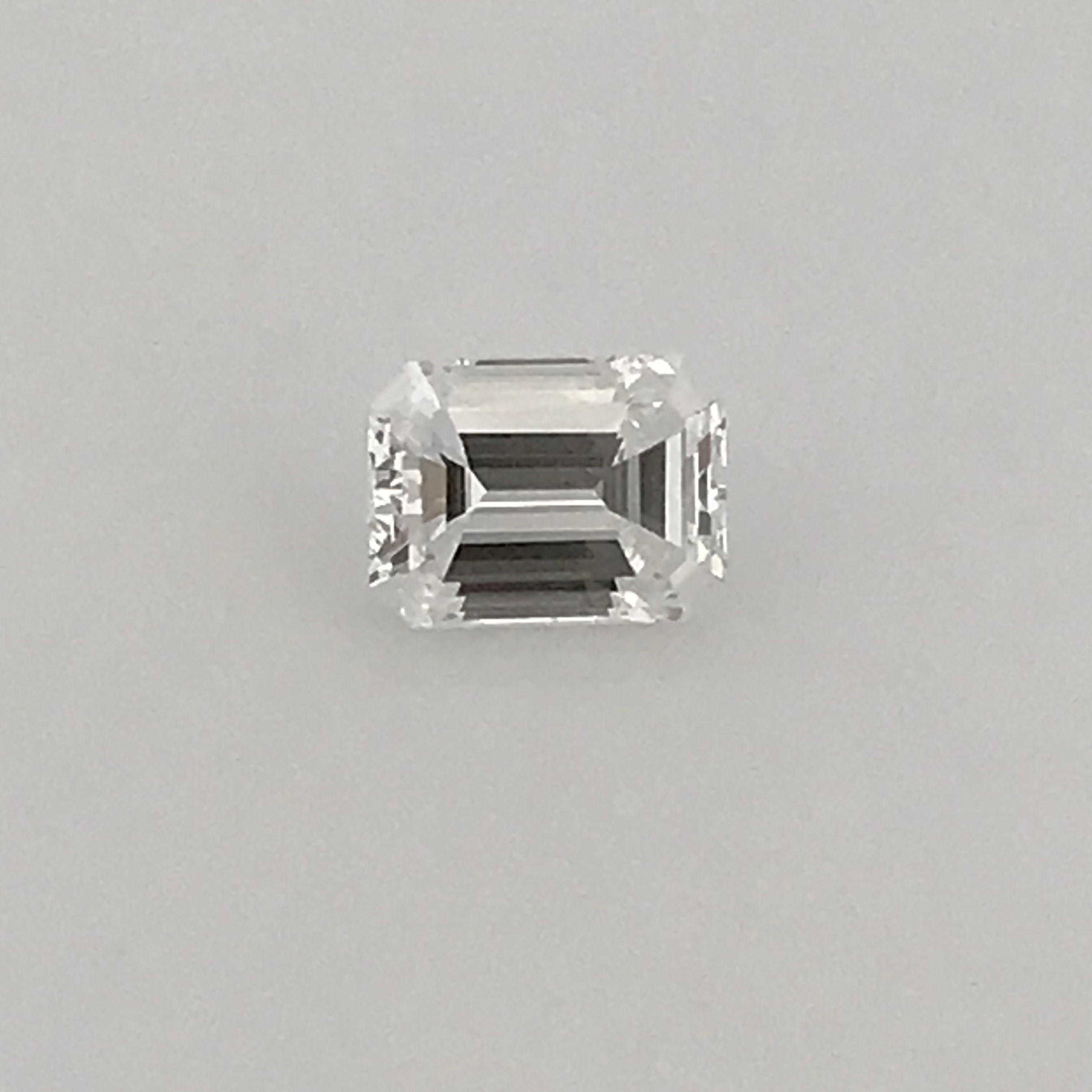 1.07ct Gia certified emerald cut natural diamond G vs2