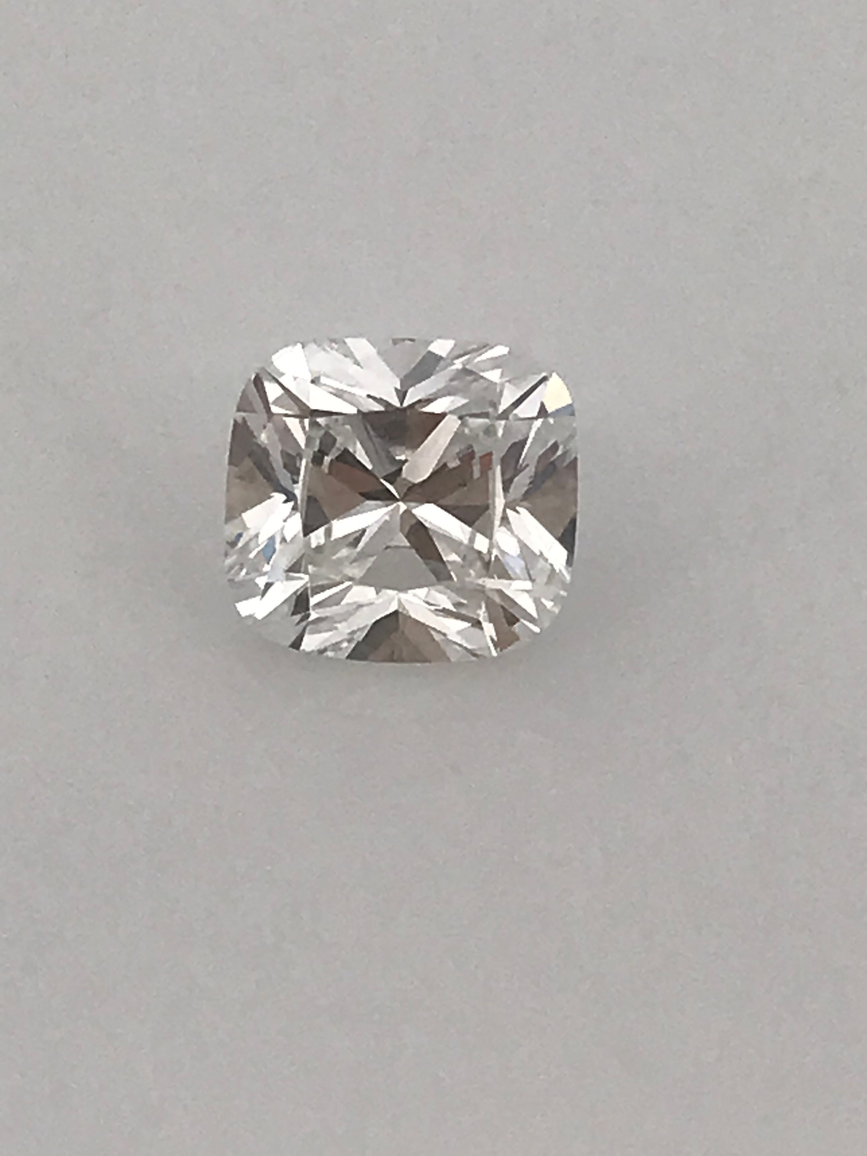 Gia certified cushion brilliant natural diamond 1.06ct f si1