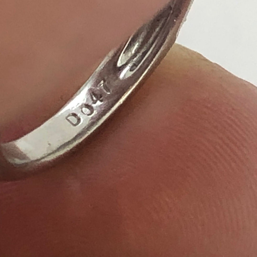 Thumbnail: Parade 18k white gold diamond semi mount ring size 5.5