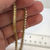 Thumbnail: 14k yellow gold diamond  tennis bracelet 7.5”