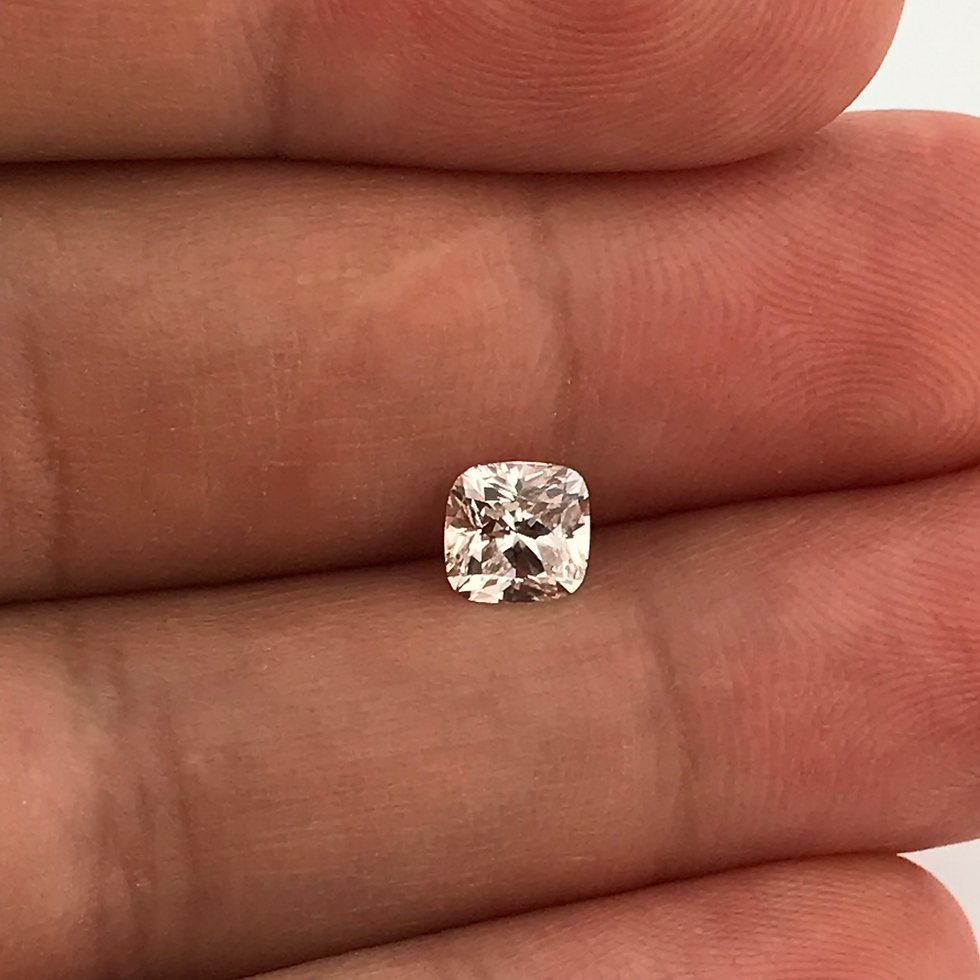 Thumbnail: GIA certified 1.0ct VVS2 F color Cushion modified Natural diamond