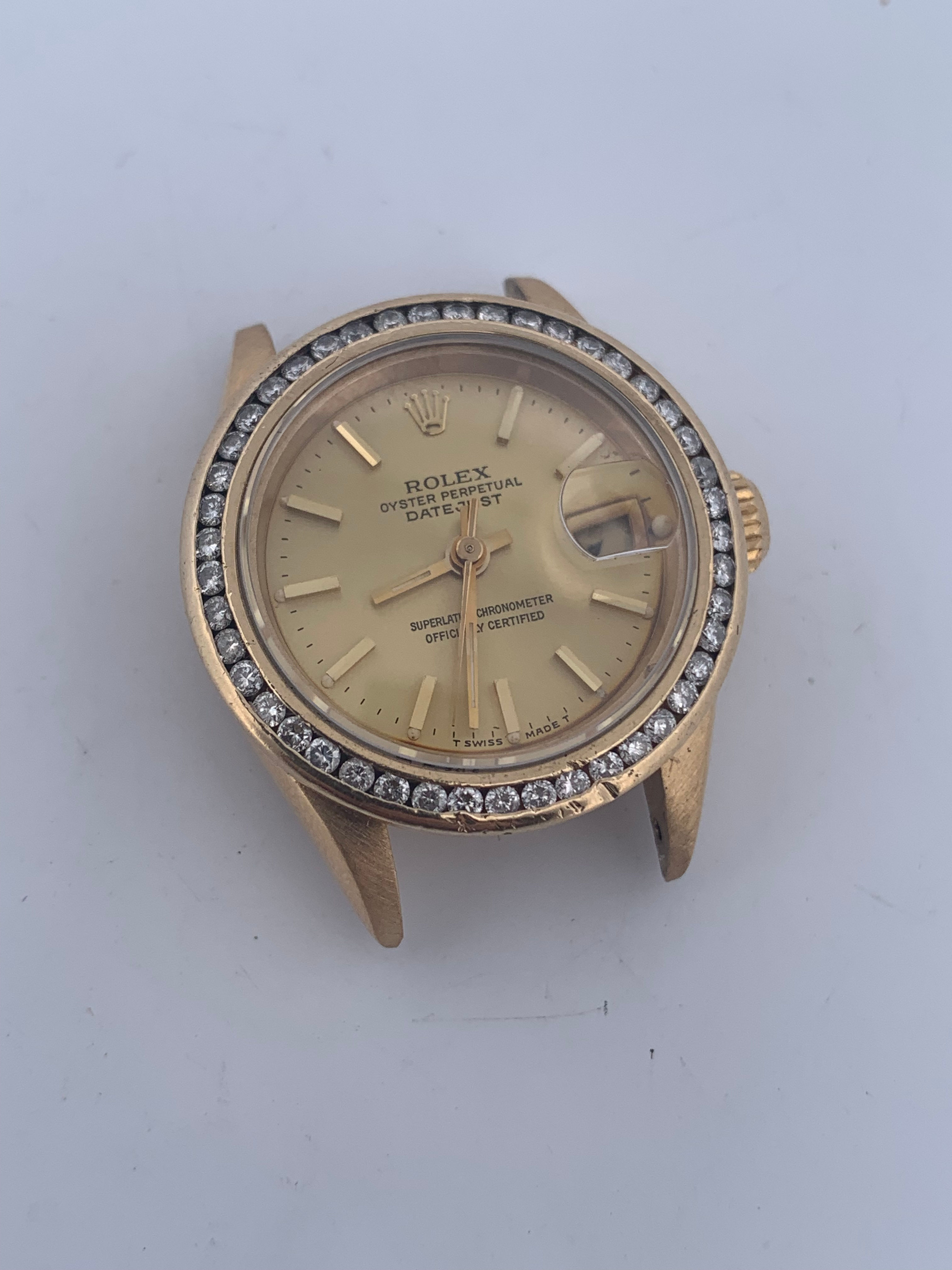 Ladise Rolex presidential 69187 18k