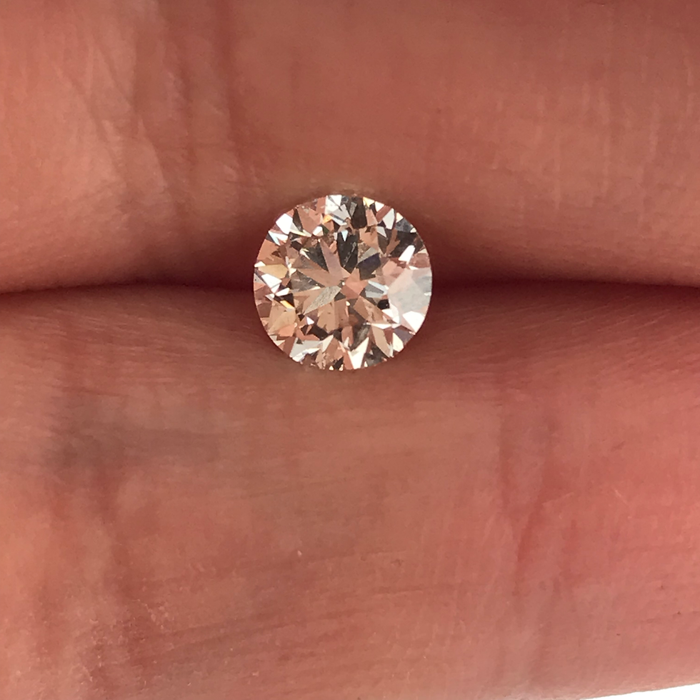Thumbnail: Gia certified  1ct round natural  diamond  k si1 