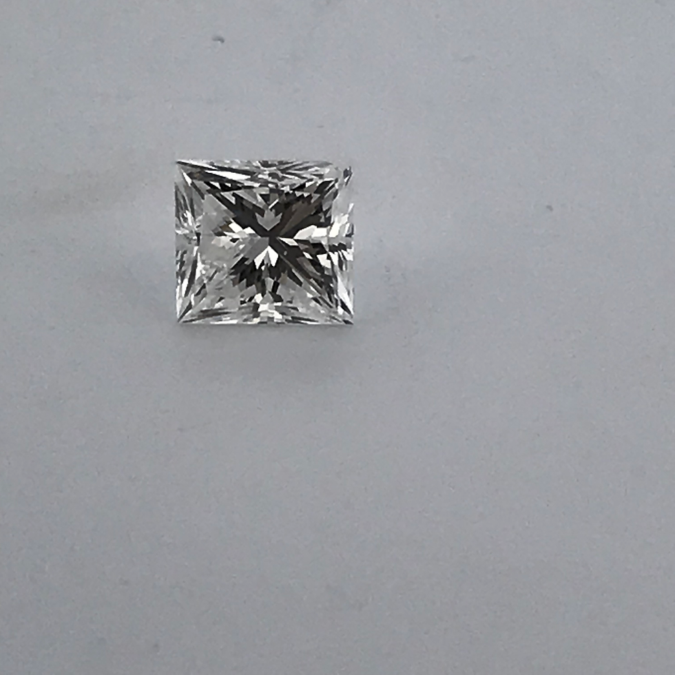Thumbnail: Gia certified 1.50ct princess cut natural diamond G vs2