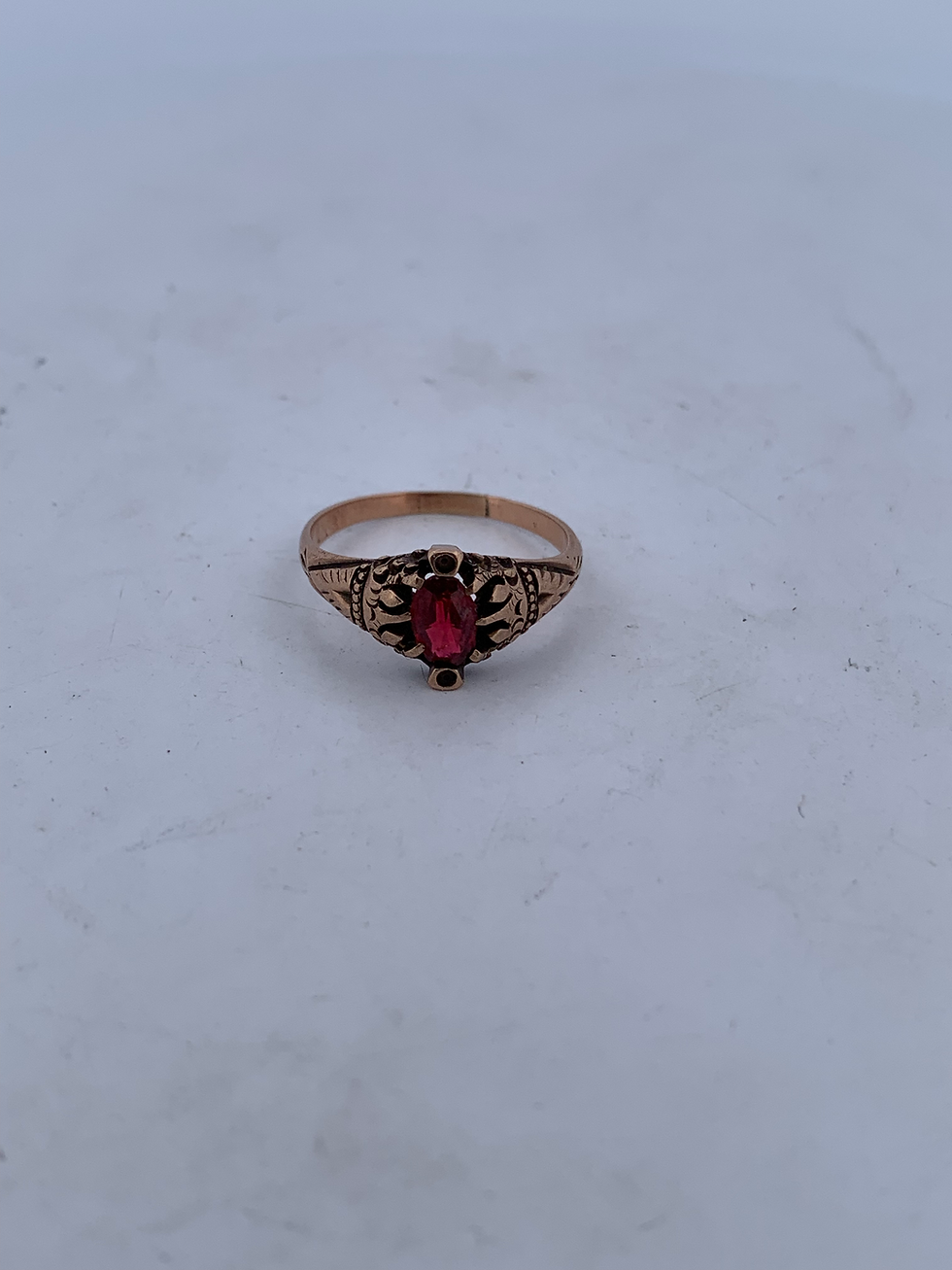 Thumbnail: Vinage 10k ring size 7.5