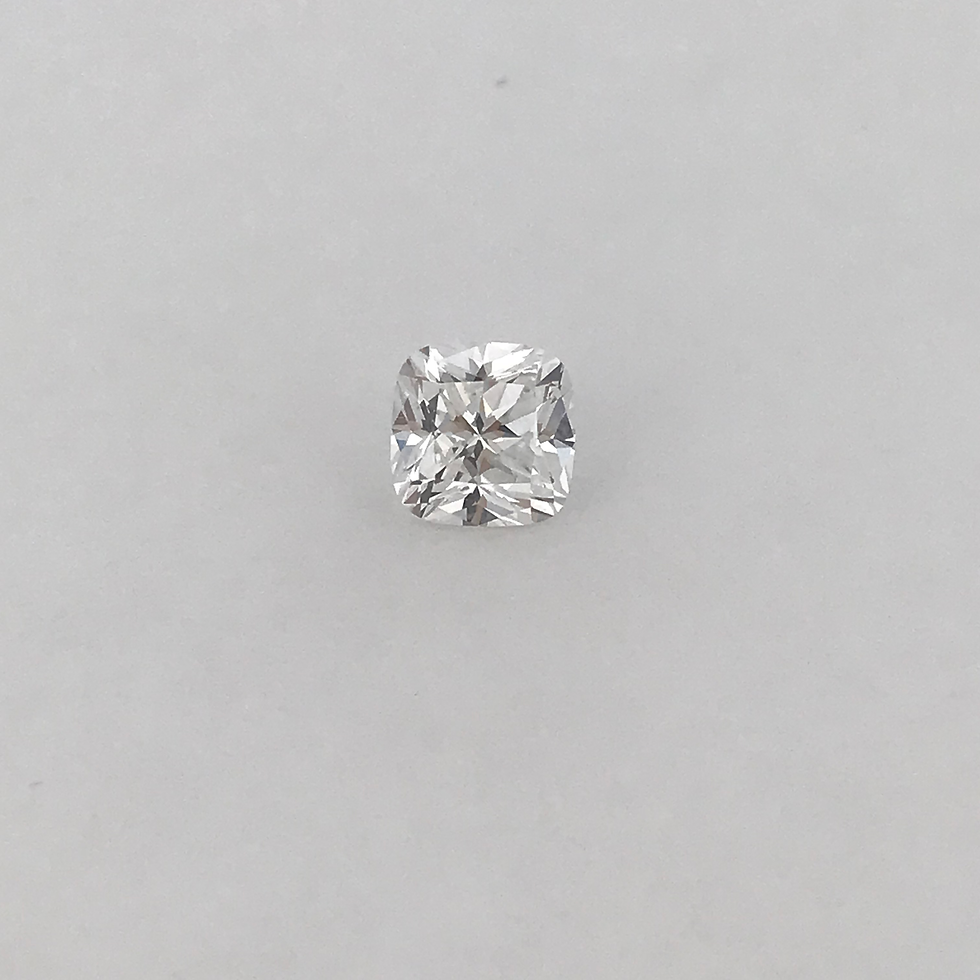 Thumbnail: GIA certified 1.0ct VVS2 F color Cushion modified Natural diamond