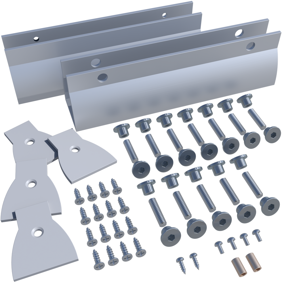 3d render of ironmongery