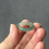 Thumbnail: US#8.7 Type A Translucent Bluish Green Mix with Jadeite Ring