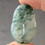 Thumbnail: Type A Translucent Floral Pattern Carved Jadeite Pendant