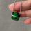 Thumbnail: Type A Deep Green Mix Jadeite Barrel