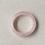 Thumbnail: 52MM Translucent Rose Quartz Bangle