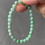 Thumbnail: Type A Light Green Jadeite Beads Bracelet