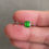 Thumbnail: 925 Silver Type A Translucent Deep Green Jadeite Ring