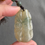 Thumbnail: Type A Translucent Light Brown Mix Carved Jadeite Bamboo Pendant