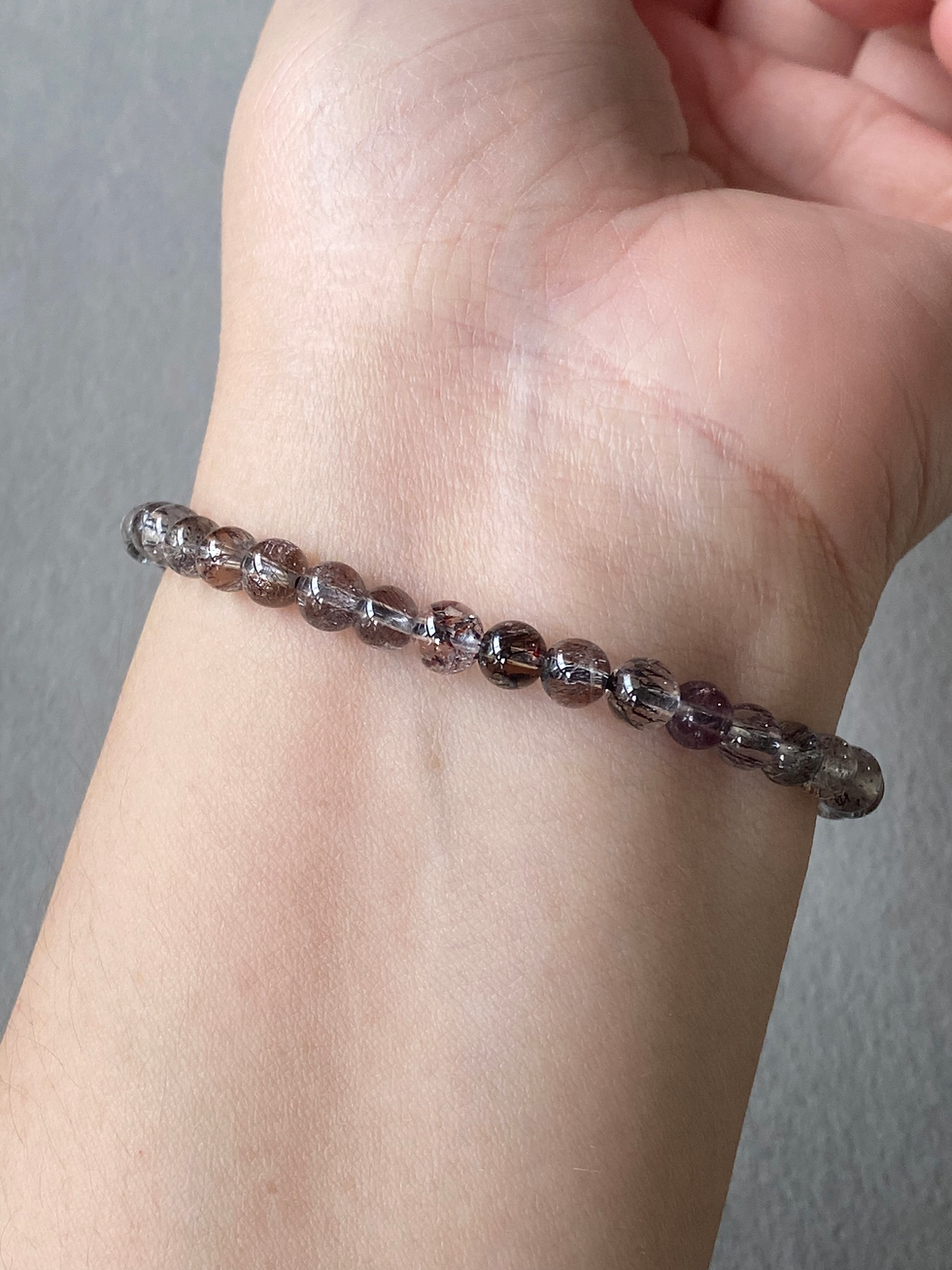 Thumbnail: Translucent Super Seven Beads Bracelet