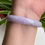 Thumbnail: 55.7MM Type A Lavender Mix Jadeite Bangle