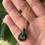 Thumbnail: 14K Gold Filled Type A Dark Green Intertwine Jadeite Bracelet